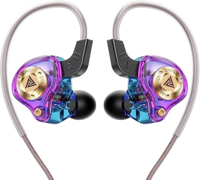 Wired Gaming Headphones, Earphones HiFi Earbuds Dynamic Driver for Video Gaming