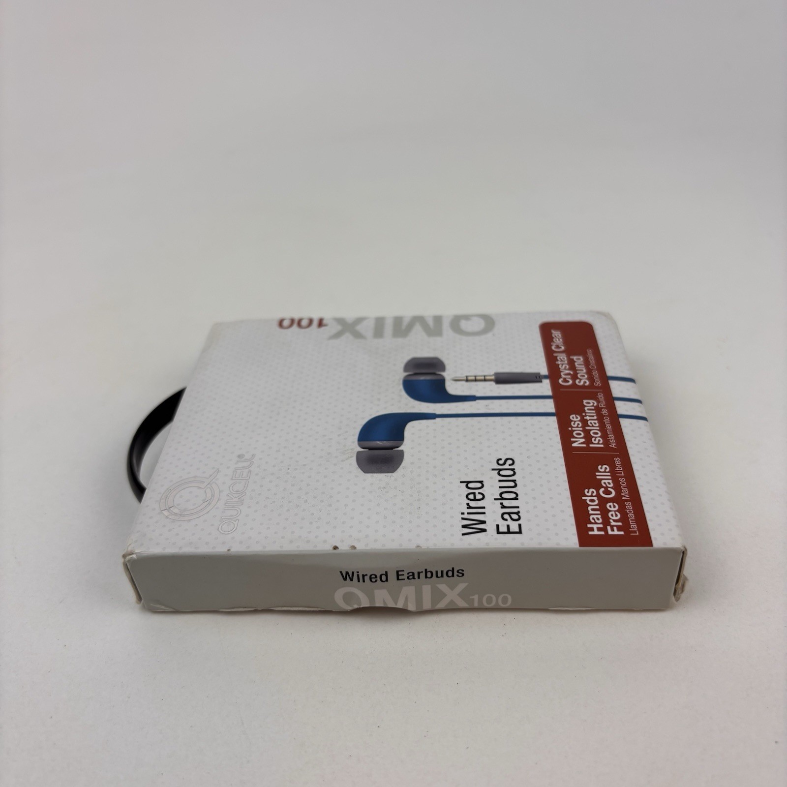 Quikcell QMIX 100 Wired Earbuds Noise Isolating In Ear Headphones With 3.5mm
