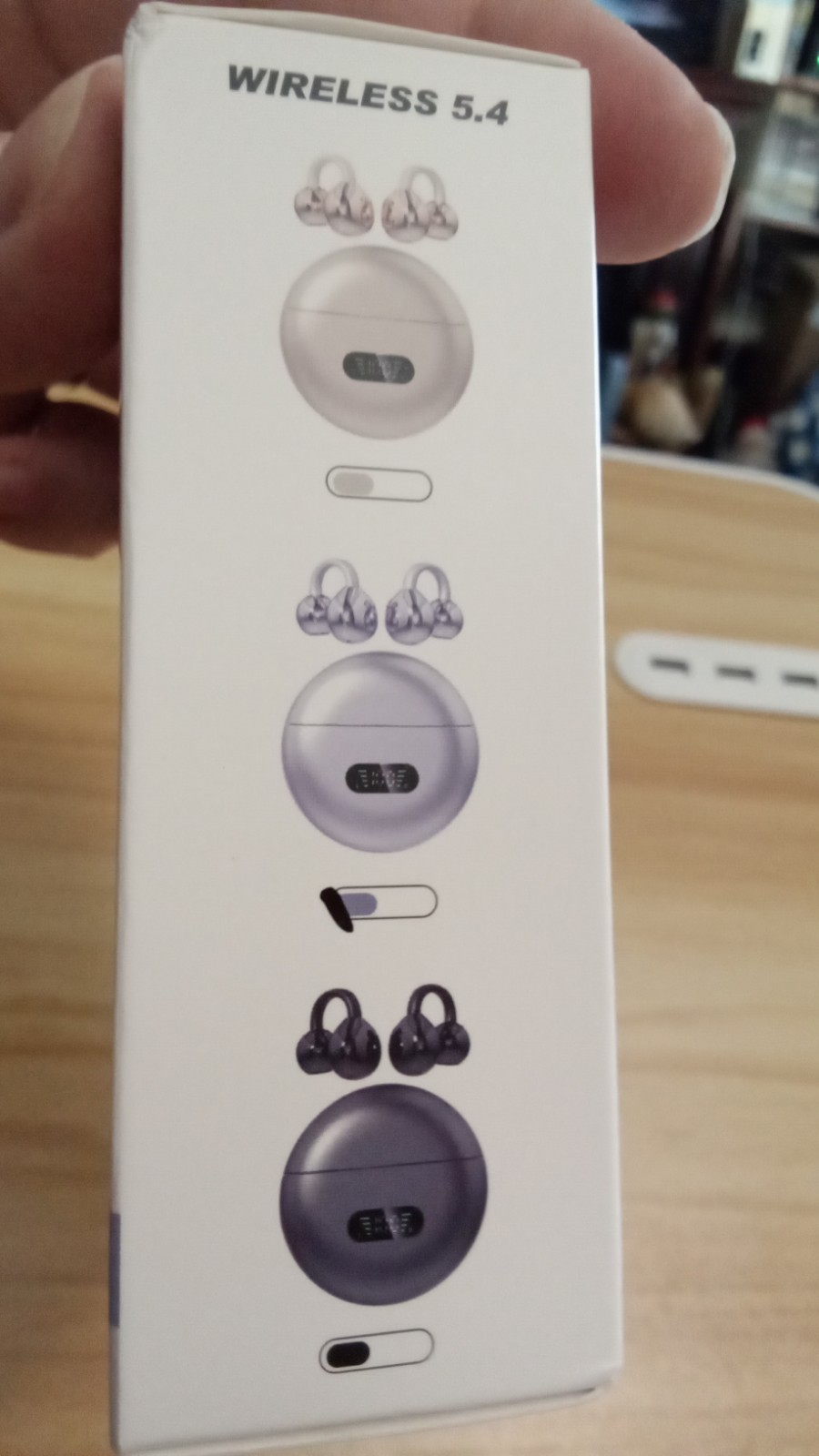 Q71 Open Ear Clip Earbuds Lifebee Wireless 5.4 Sports Silicone Stereo Earphones