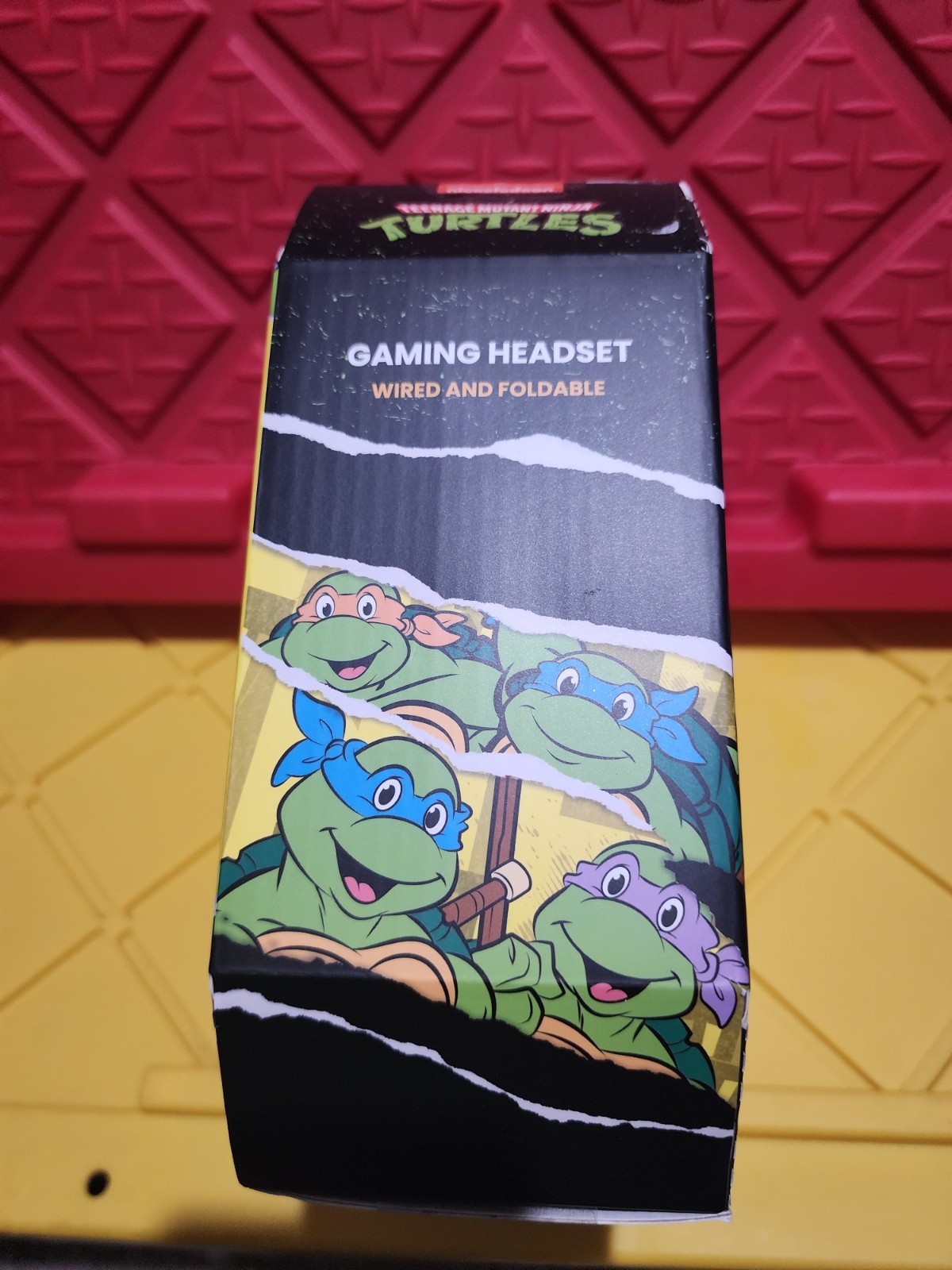 Nickelodeon Teenage Mutant Ninja Turtles Gaming Headset Wired Foldable 40mm 1.5m