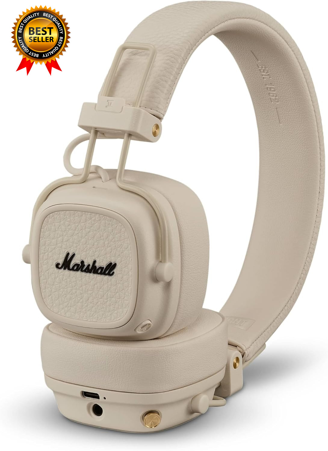Major V Wireless On-Ear Bluetooth Headphones – 100+ Hr Playtime Detachable