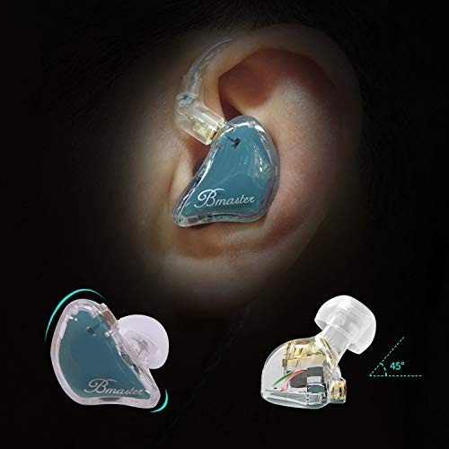 Triple Driver In-Ear Monitor Headphones with Detachable Cables for Musicians – B