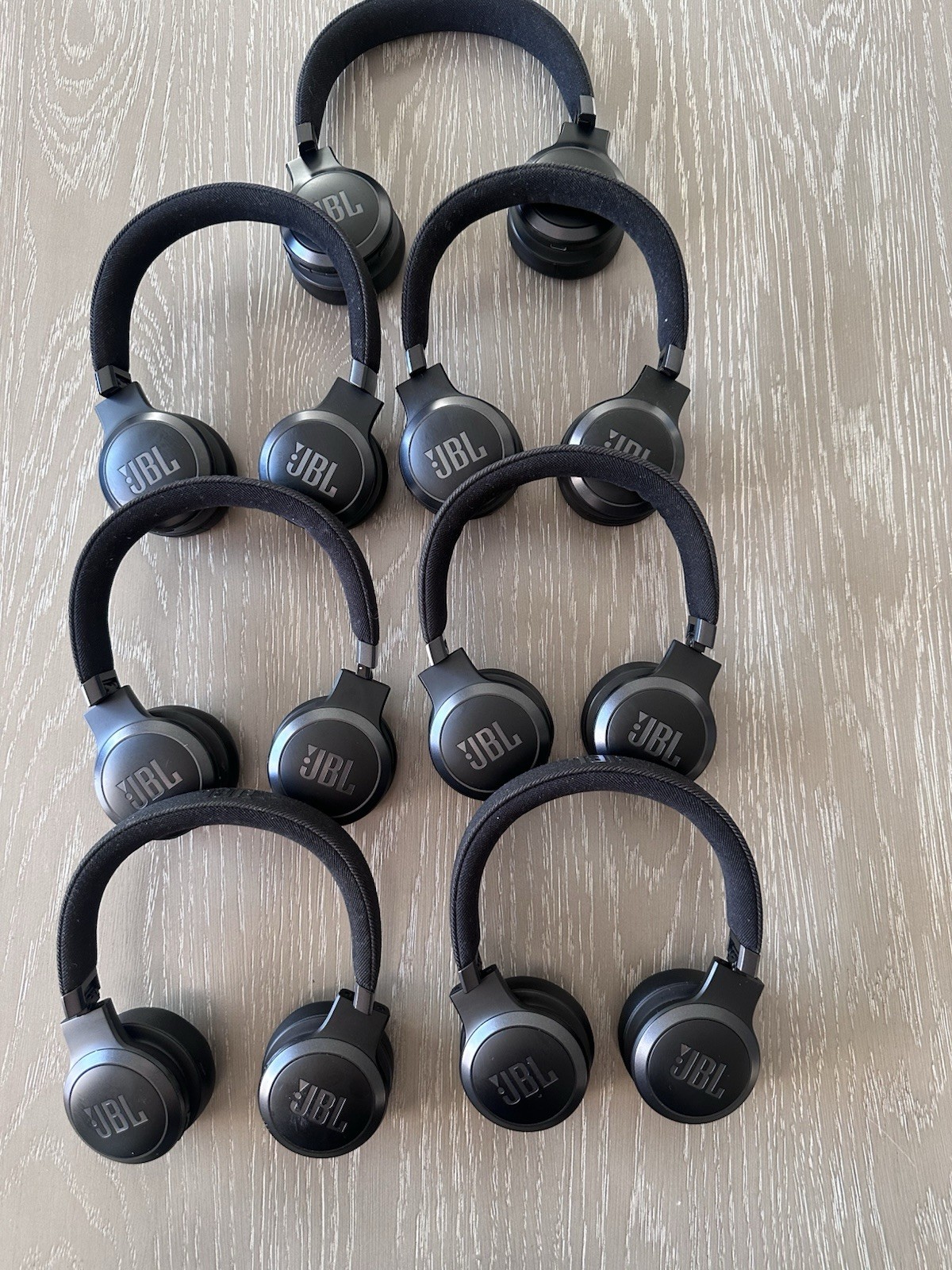 JBL Live 675NC ANC Bluetooth On-Ear Wireless Headphones Open Box 7 Units Bundle