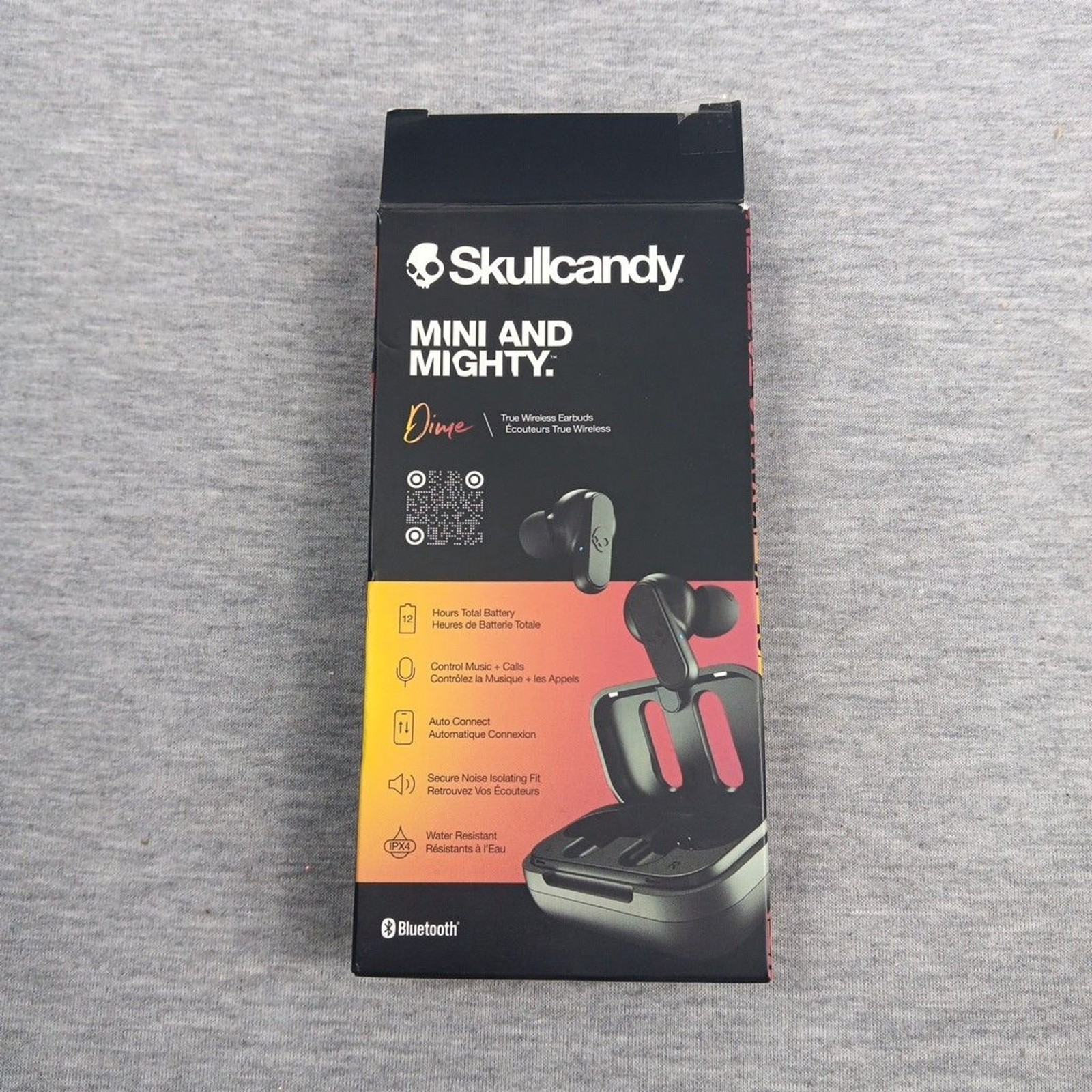 Skullcandy Dime True Wireless In-Ear Earbud – True Black (S2DMW-P740)