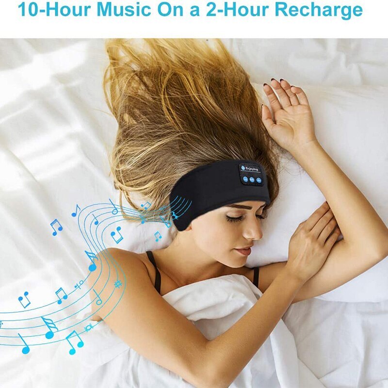 Waterproof Bluetooth 5.0 Earbuds Sleep Wireless Headphones Headband Headsets