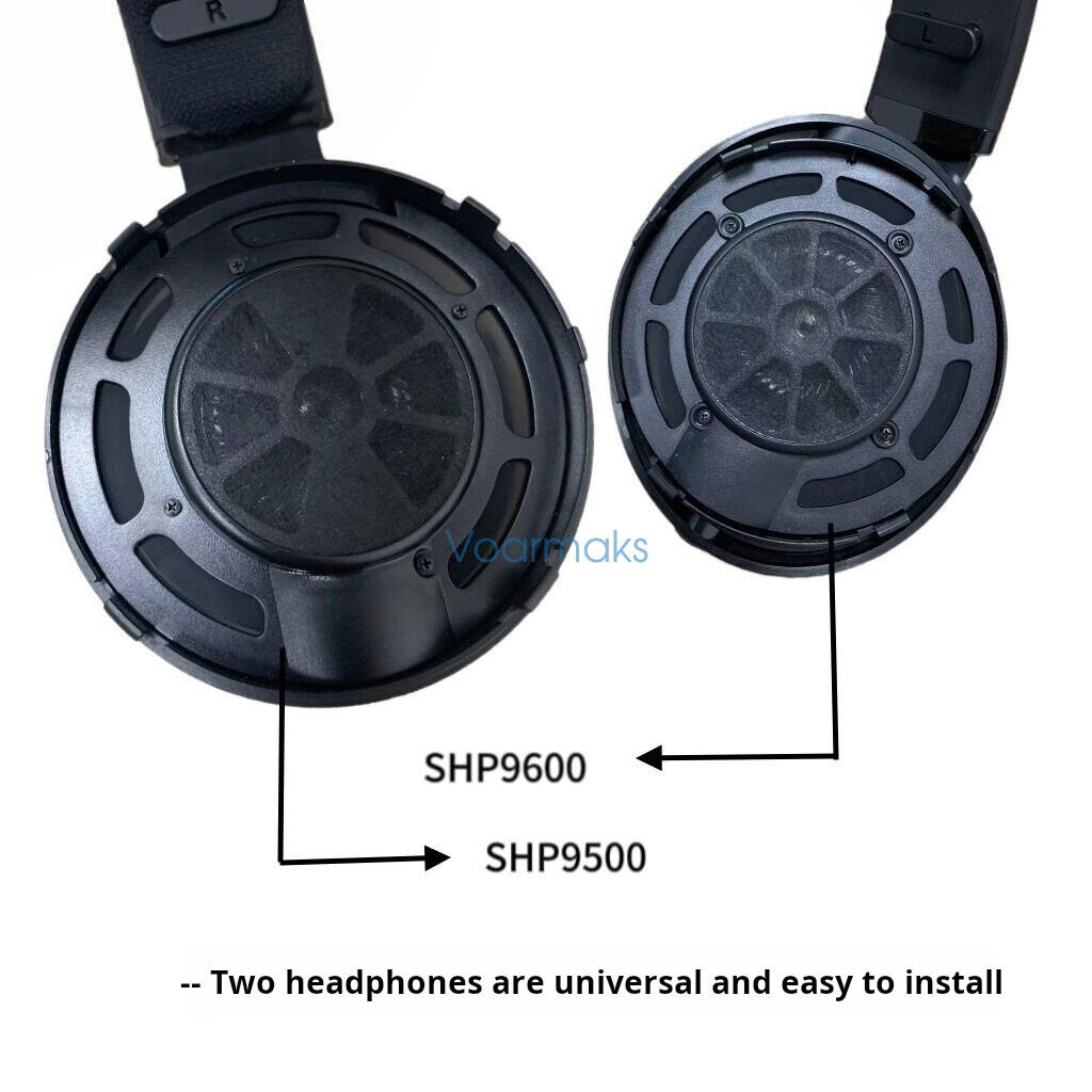 Replacement Ear Pads Headband Pad For Philips SHP9500 SHP9600 Headphone Cover