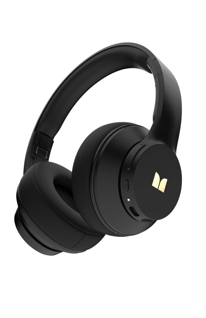Monster Mission 100 Bluetooth Headphones, Crystal Clear Call, 40H Playtime.