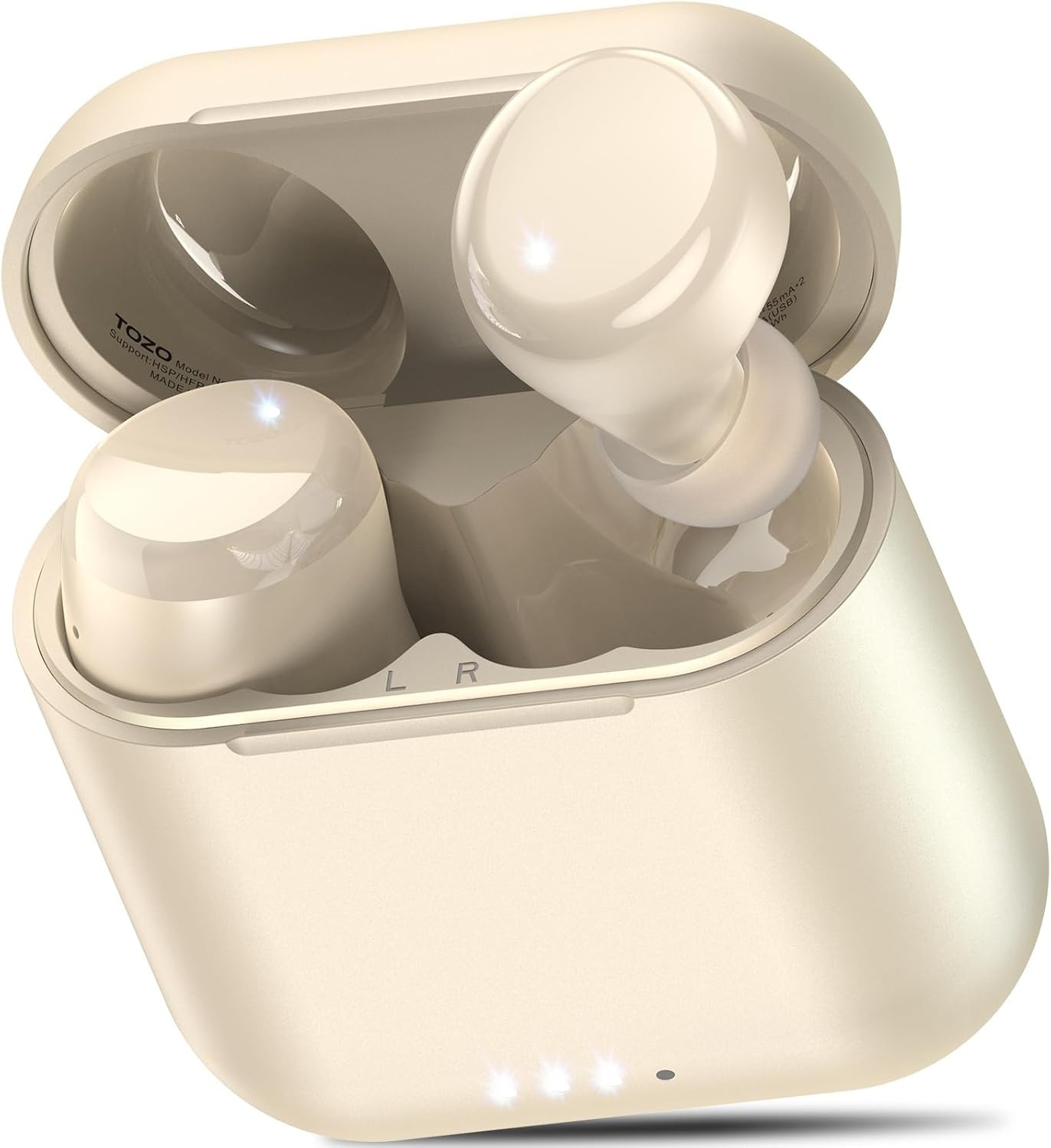 TOZO T6 Wireless Earbuds 50 Hours Playtime Bluetooth In-Ear Waterproof IPX8
