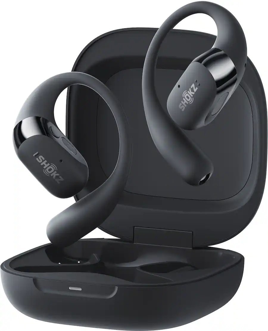 ✅ SEALED: SHOKZ OpenFit 2+ Headphones Open-Ear Design | Dolby Audio | Black ✅