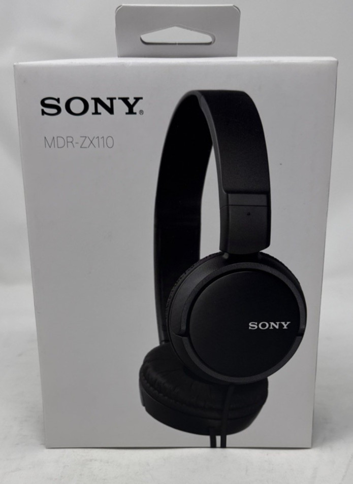 Sony MDRZX110 Monitor Headphones – Black