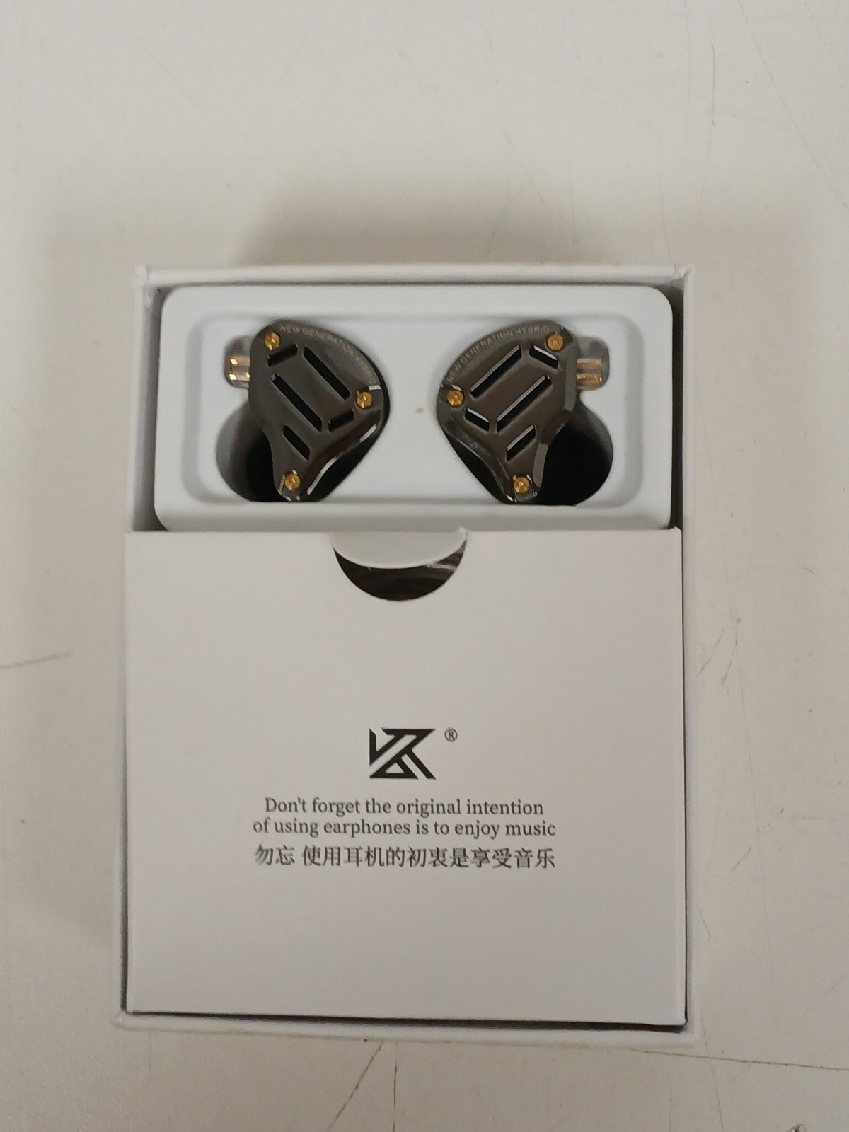 Linsoul KZ ZS10 Pro 2 In-Ear Monitors Earbuds, Black With 3.5mm Detachable Cable