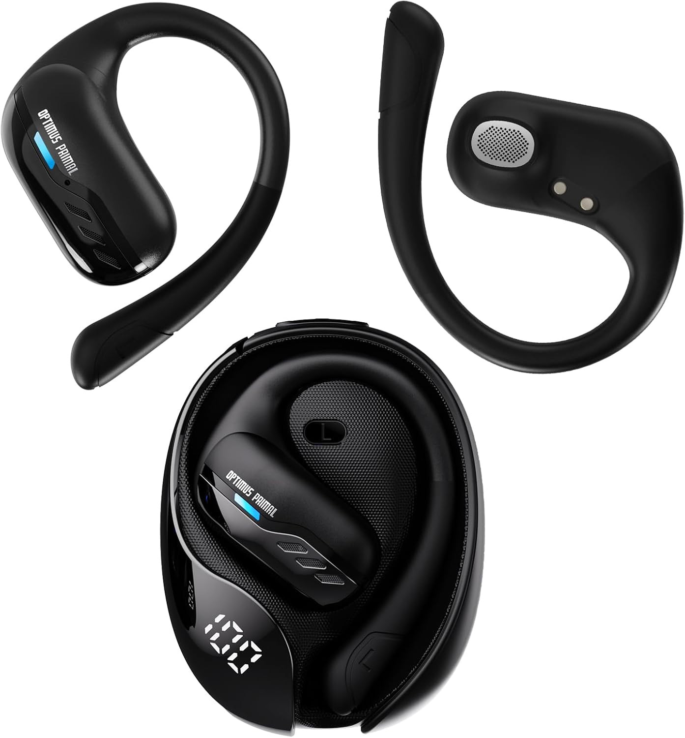 Open Ear Wireless Headphones Bluetooth 5.4 for Running & Workouts, over the Ear
