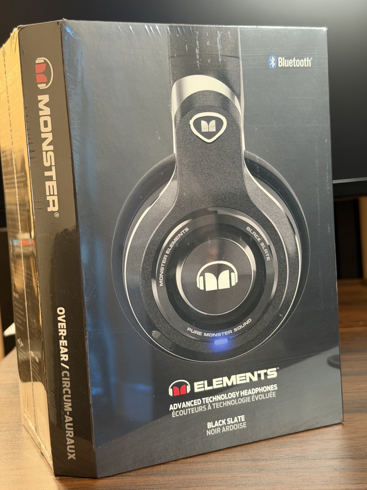 Monster Headband Headphones Black slate