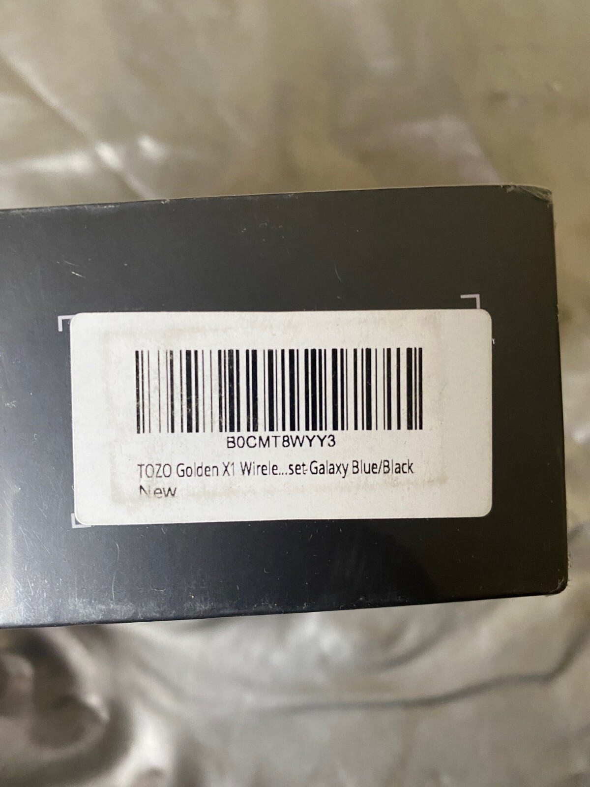 TOZO Golden X1 Wireless Bluetooth Headphones Galaxy Blue-FACTORY SEALED
