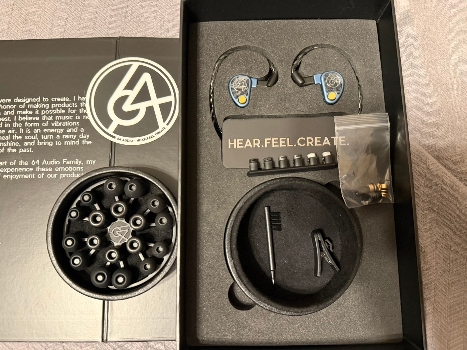 64 AUDIO U4S In-Ear Monitors (Comes with IEM VAC and FIR AUDIO modules)