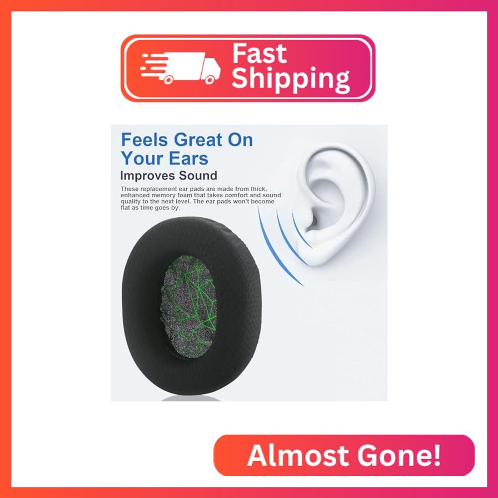 Arctis 7 Ear Pads Replacement Earpads Cushion Fabric Ear Cup Compatible with Ste