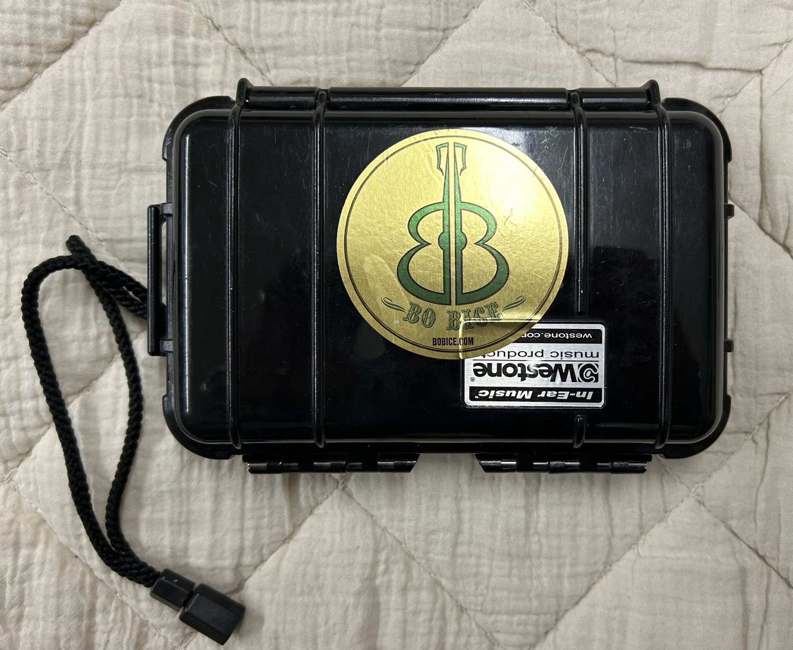 BO BICE UHF In-Ear Monitors 10mm Detachable Cable 3.5mm Black Hard Case
