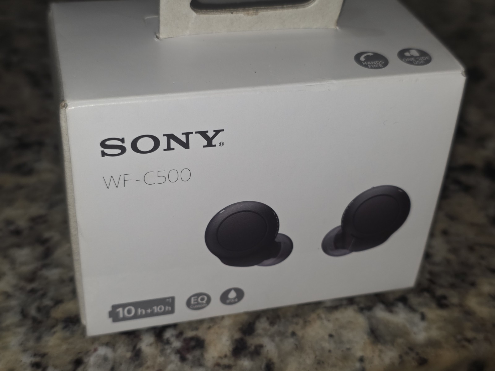 Sony WF-C500 Wireless Earbuds – Black – Open Box