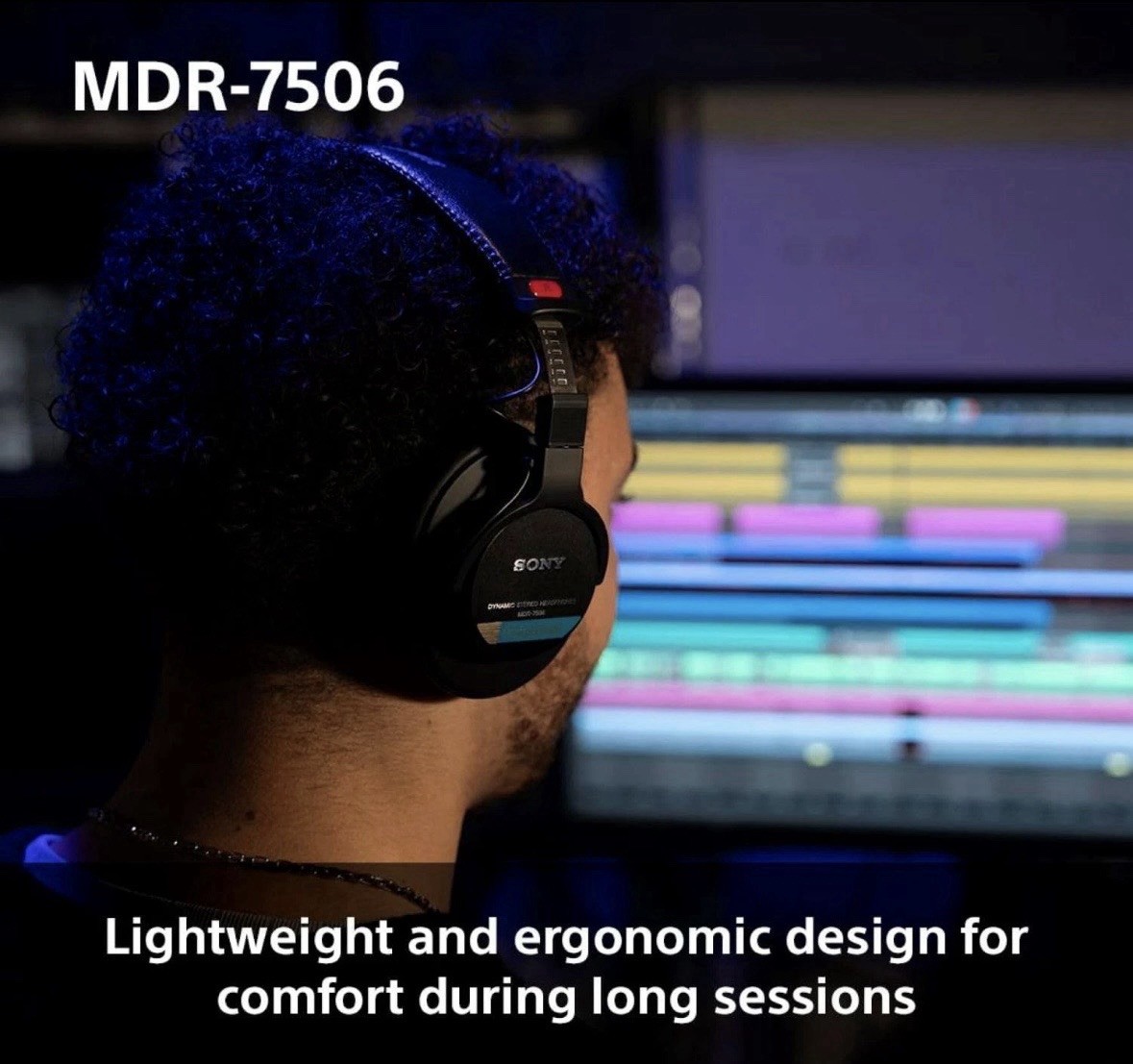 MDR7506 Professional Large Diaphragm Headphone
