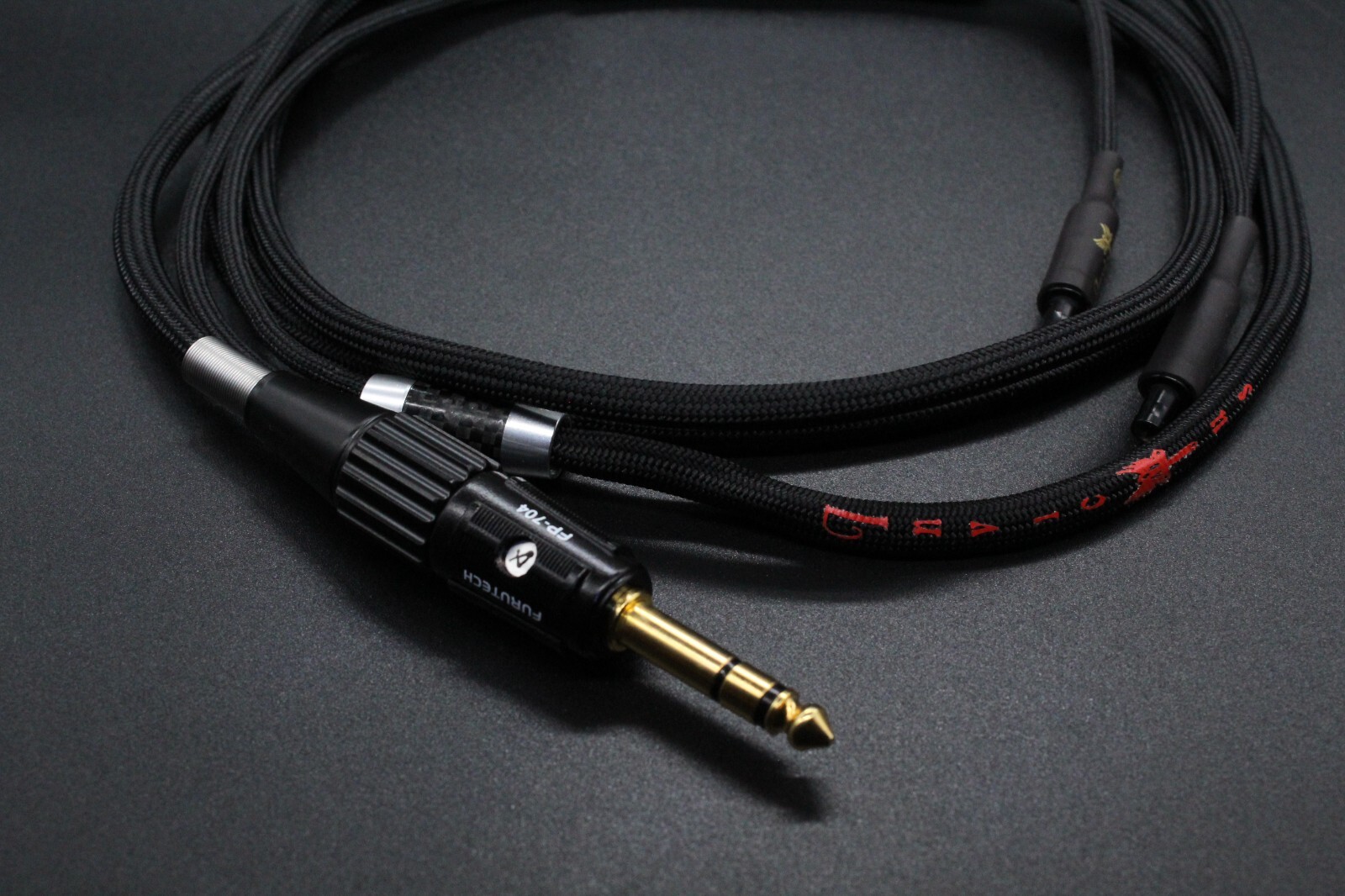 Sennheiser hd800 cable -Palladium silver gold- 6.35mm or balanced
