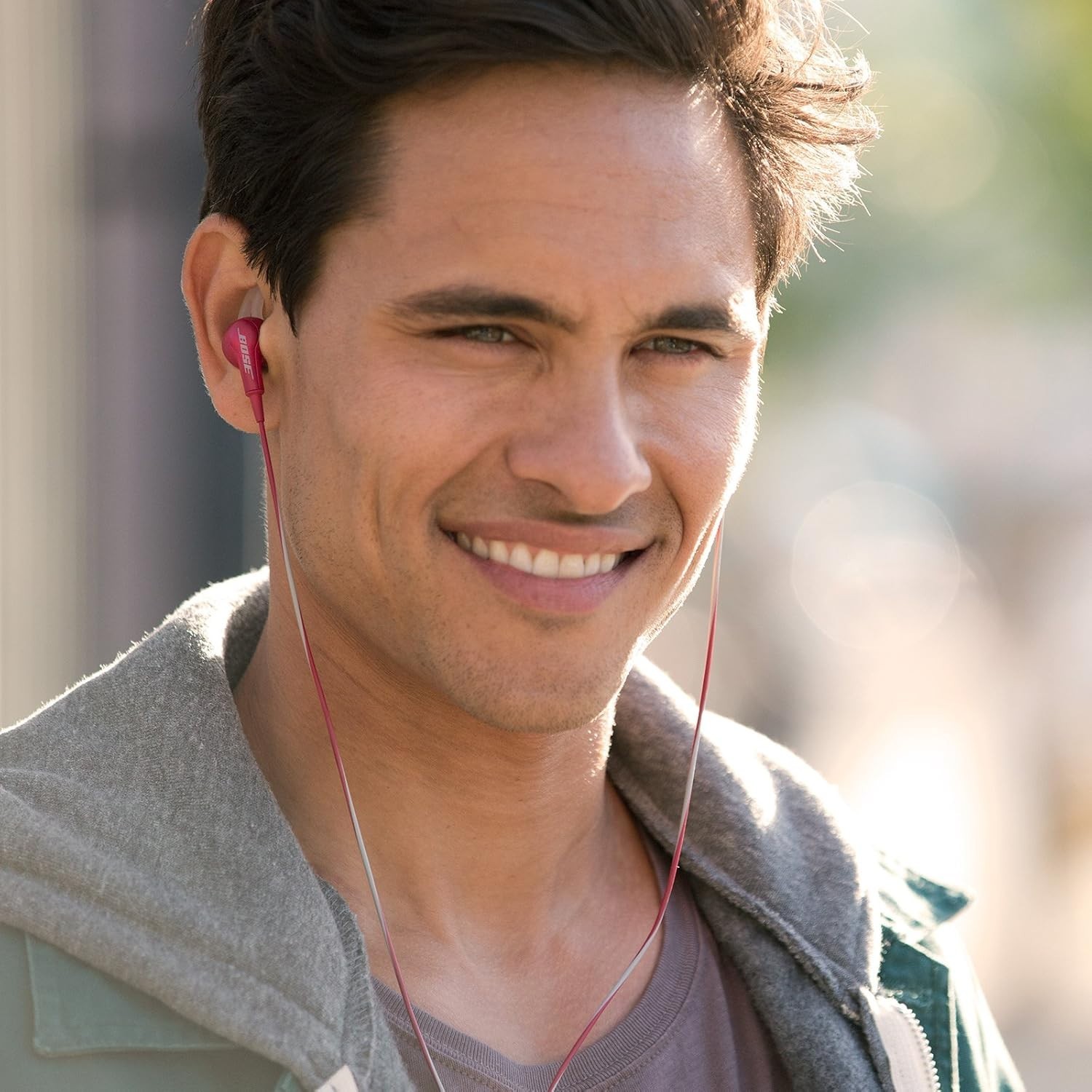 Bose SoundTrue in-Ear Wired Headphones Sport Gym Walkout – Cranberry 715593-0030