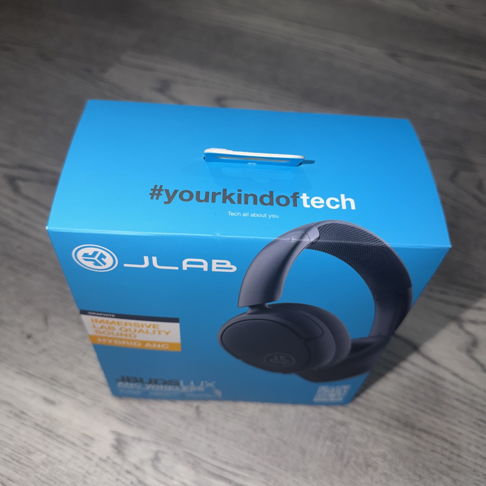JLAB JBuds LUX ANC Wireless Over-Ear Headphones – Sage Gray – Brand New