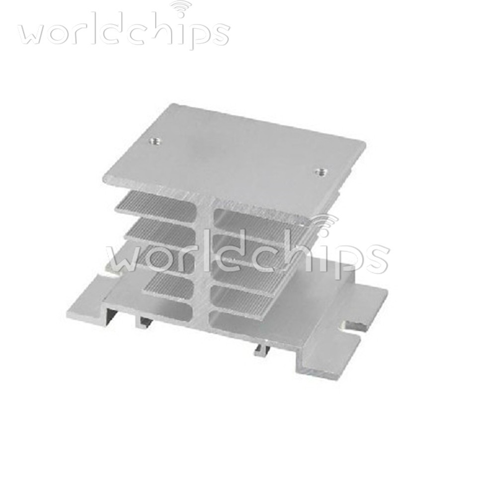 100PCS 10A-40A Aluminum Heat Sink for Solid State Relay SSR Small Type Heat