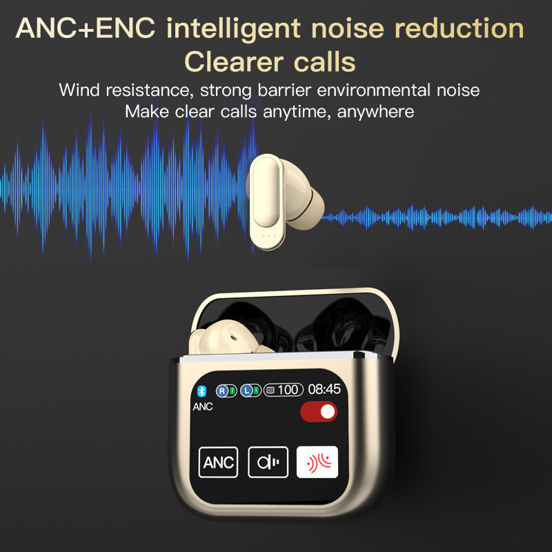Touch Control Bluetooth 5.4 Earphones Earbuds For iPhone 15 14 13 12 11 Plus MAX