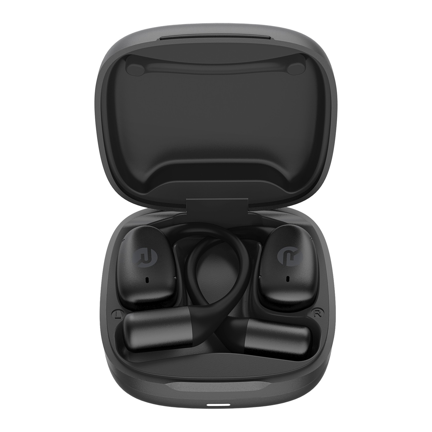 Essential Open-Ear Earbuds, Mic, Earhooks, DSP, 36-Hr Playtime, IPX5
