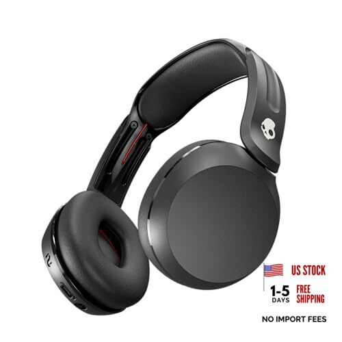 Icon 180 Wireless On-Ear Bluetooth Headphones, Up to 50 Hours True Black