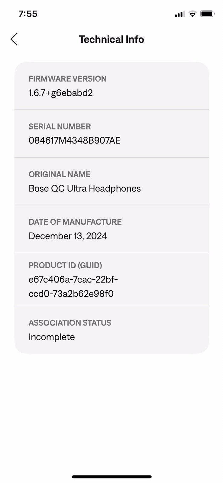 Bose QuietComfort Ultra Wireless Noise Cancelling Headphones – Black