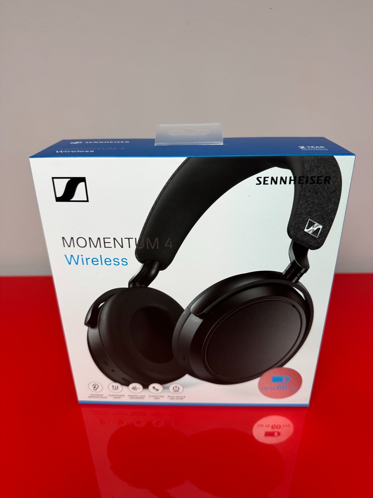 Sennheiser MOMENTUM 4 Wireless Bluetooth ANC Over-Ear Headphones – Black New!