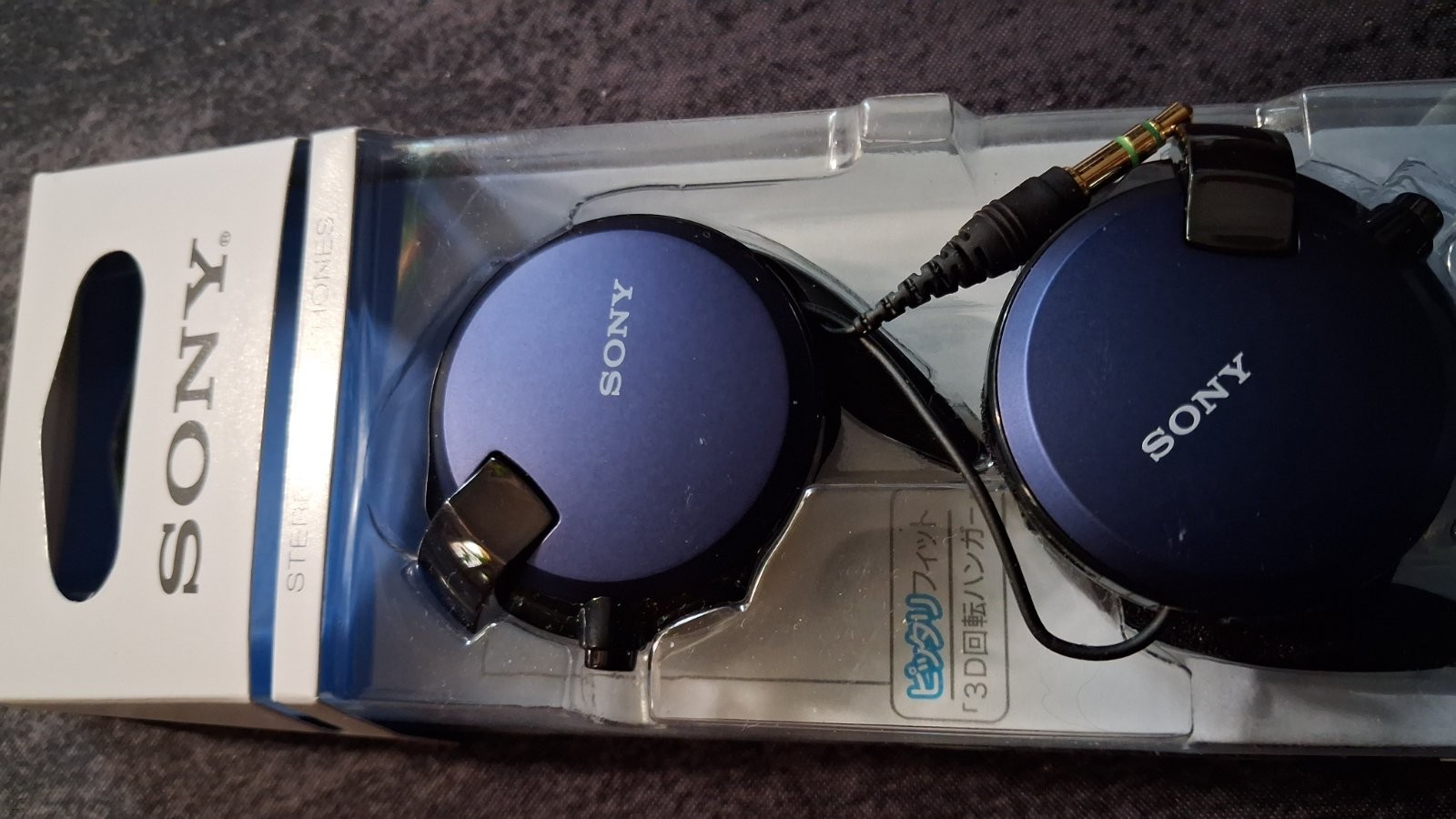 SONY MDR-Q68LW Unused Ear hook type Stereo Blue