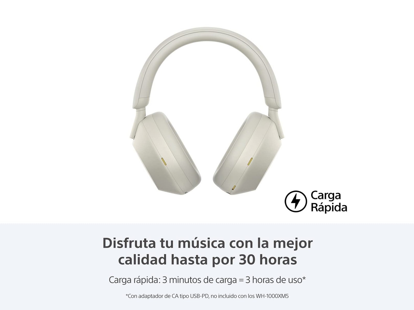 Sony WH-1000XM5/S Wireless Industry Leading Noise Canceling Bluetooth Headphones