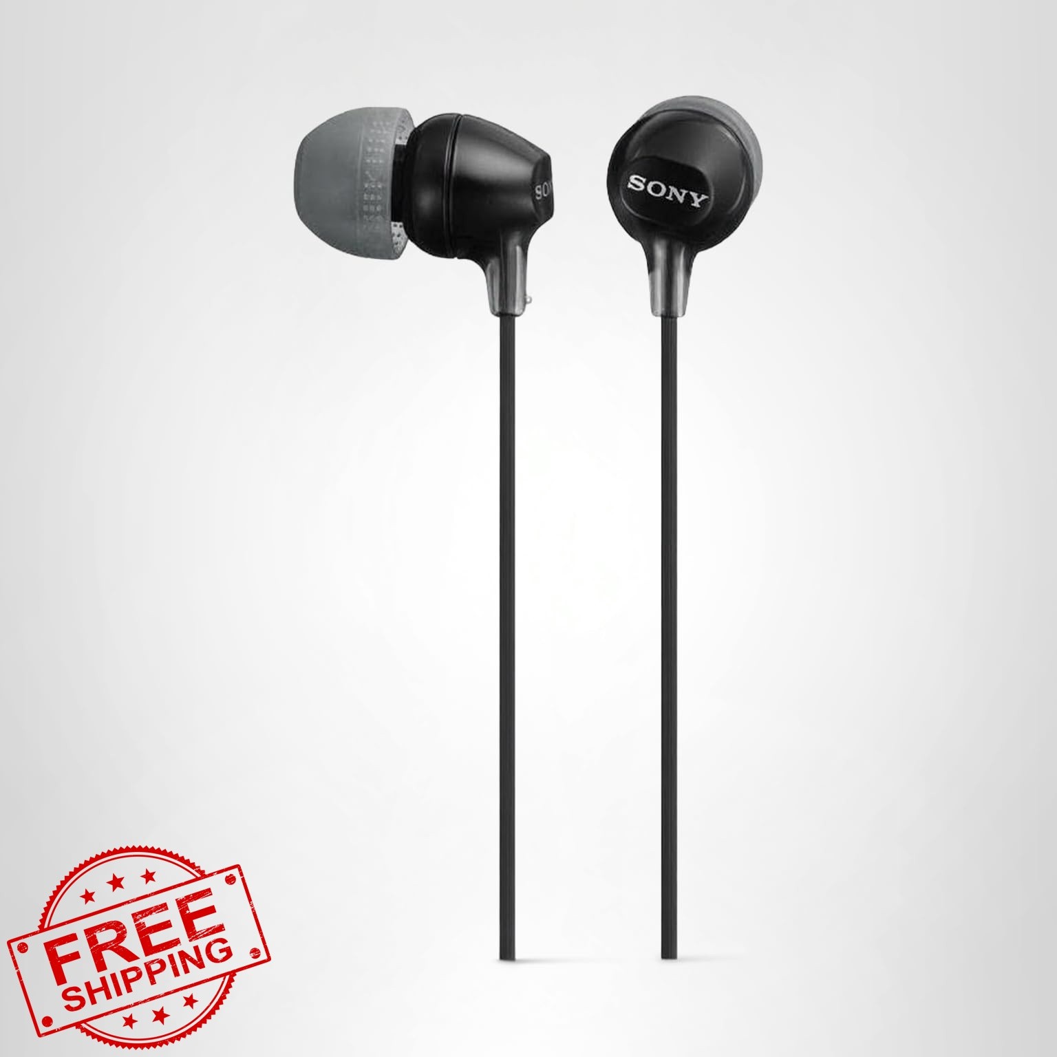 Sony MDREX15LP earbuds Black 3.5mm Aux no mic