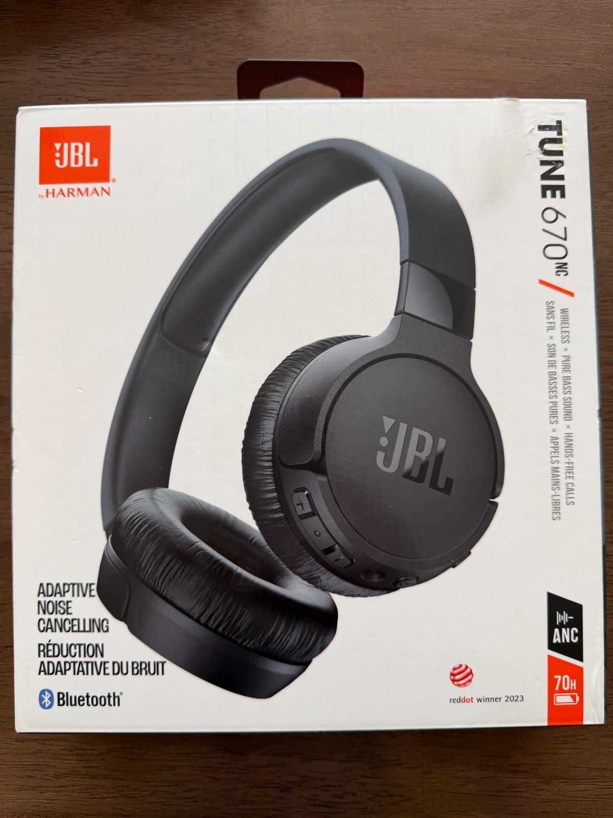 JBL 760NC Over the Ear Headphones Bluetooth Noise Cancelling Wireless New
