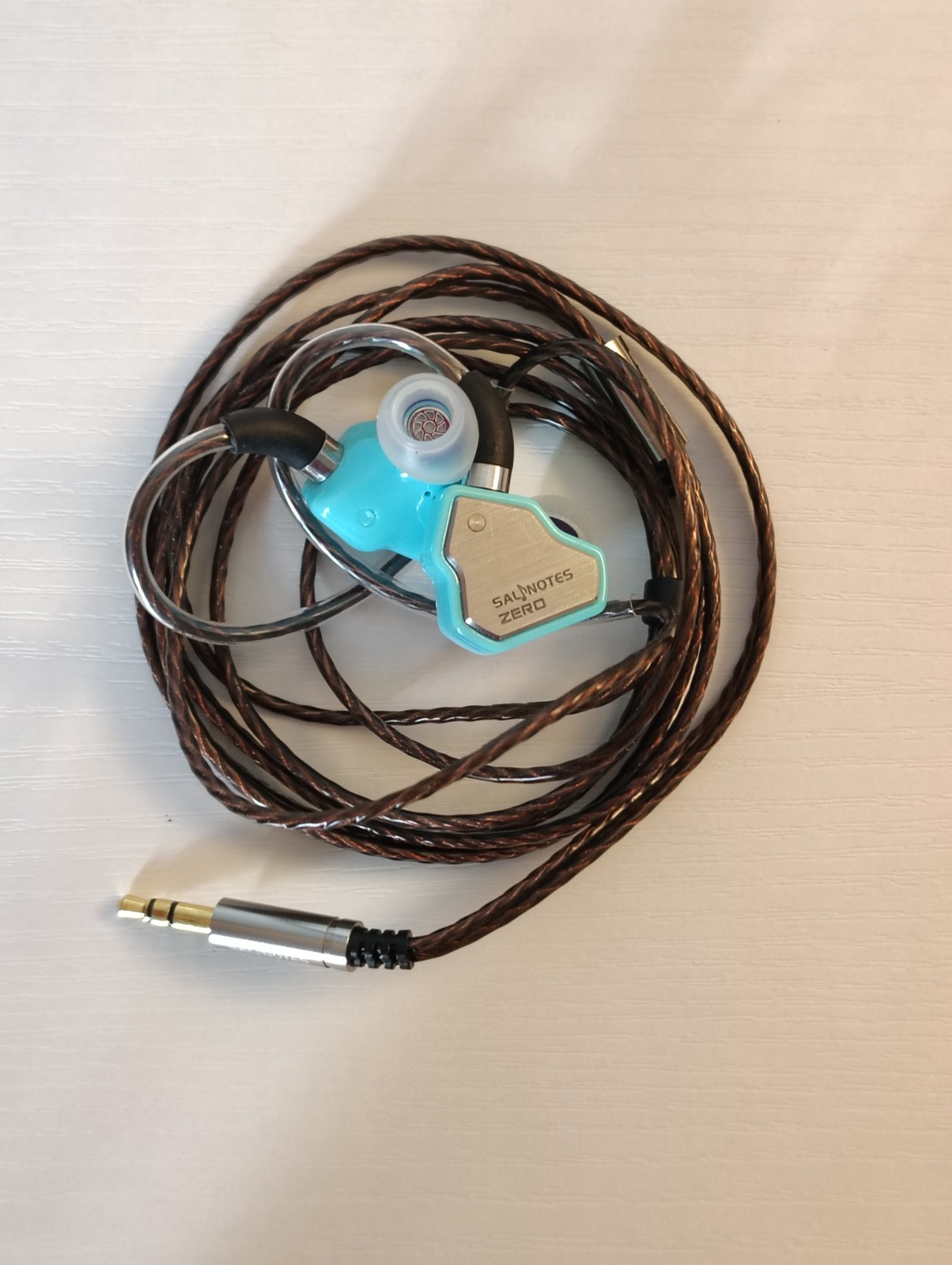 Linsoul Salnotes 7Hz Zero HiFi 10mm Dynamic Driver In-Ear Earphones Blue