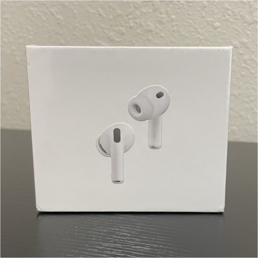 Apple AirPods Pro 3 Wireless In-Ear Earbuds, White, USB-C Charging Case