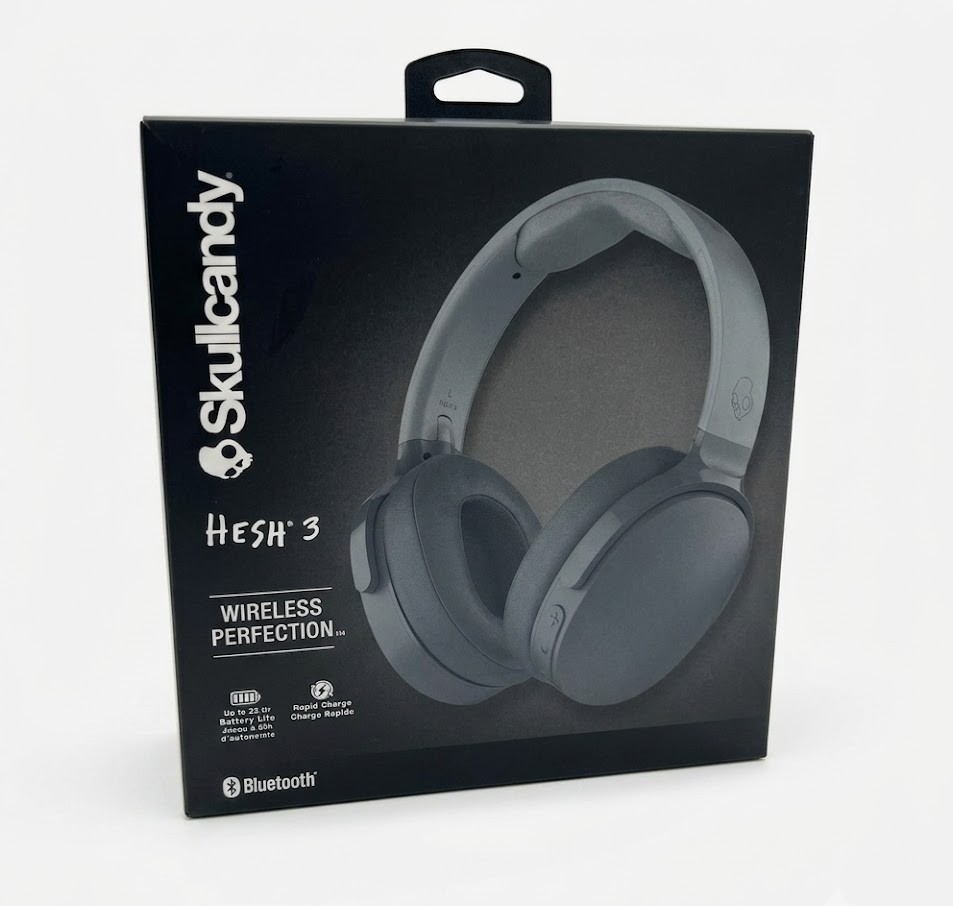 NEW Sealed Skullcandy Hesh 3 Wireless Over Ear Bluetooth Headphones Gray S6HTW