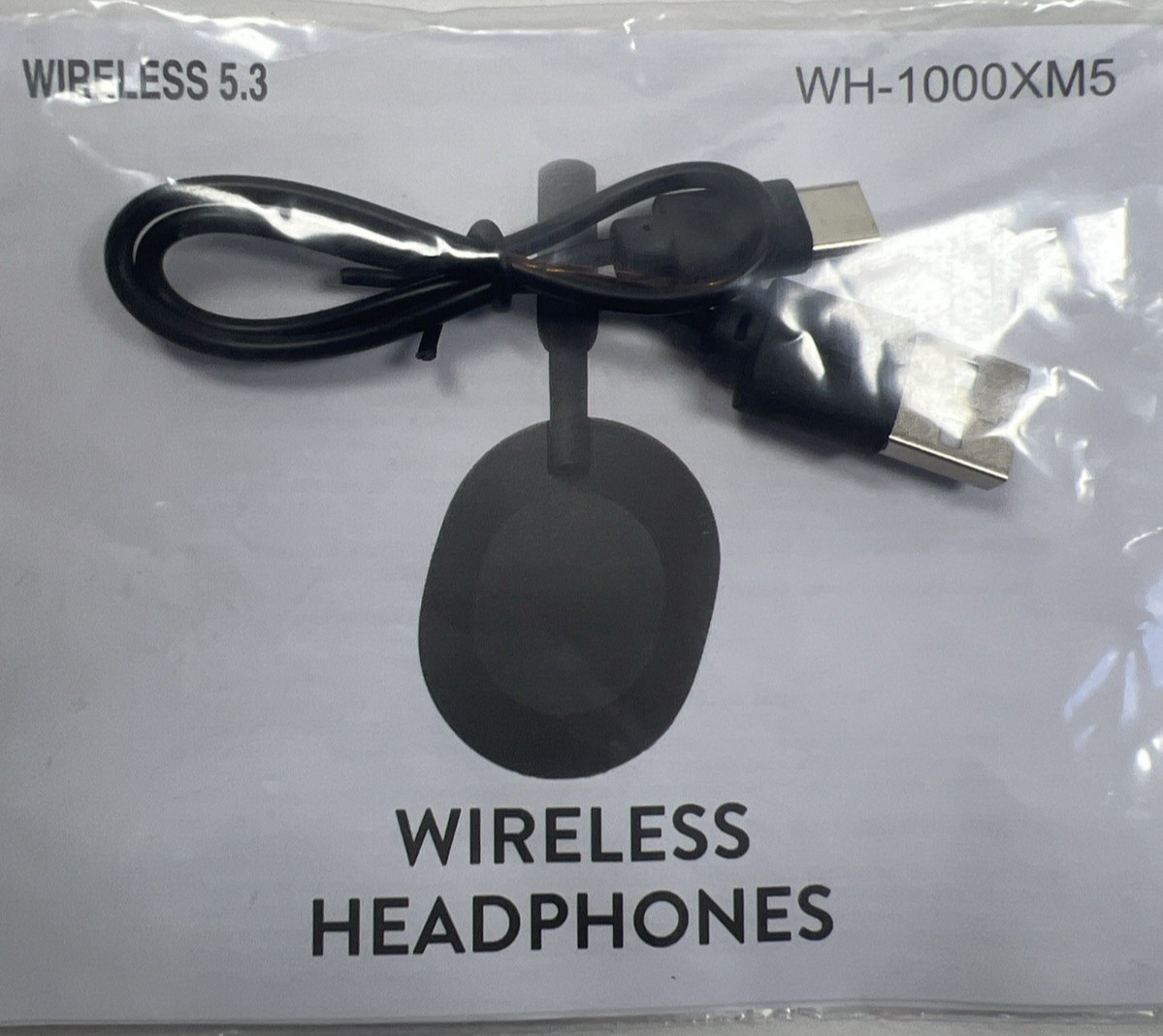 Sony WH-1000XM5 Wireless Noise Canceling Headphones – Midnight Blue