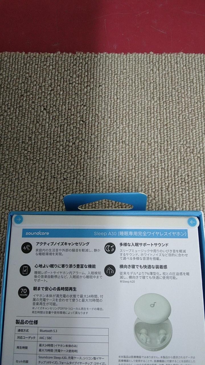 Anker Sleep A30 Wireless Earphones Unopened