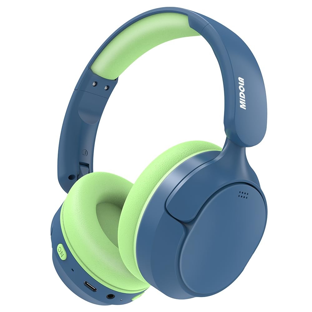 Bluetooth Headphones Active Noise Cancelling,68H Play Time,Lightweight Wirele…