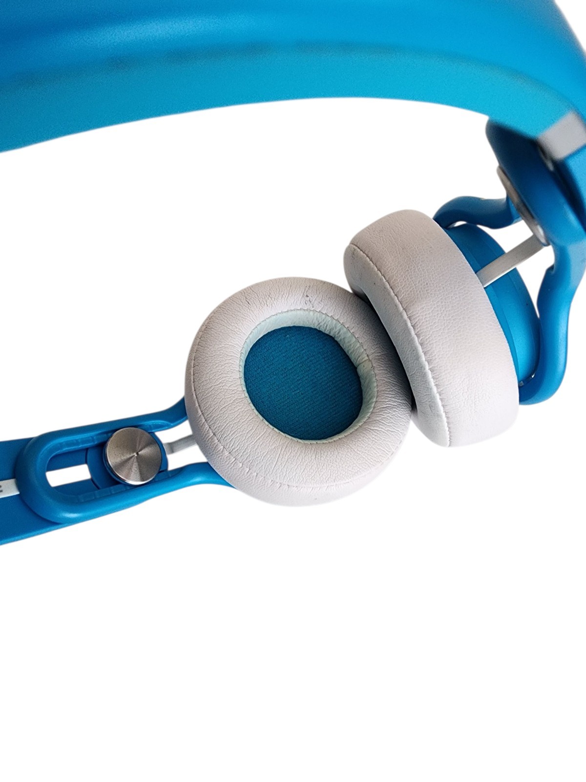 Beats Mixr Wired On-Ear Headphones Blue White – Tested & Excellent Condition