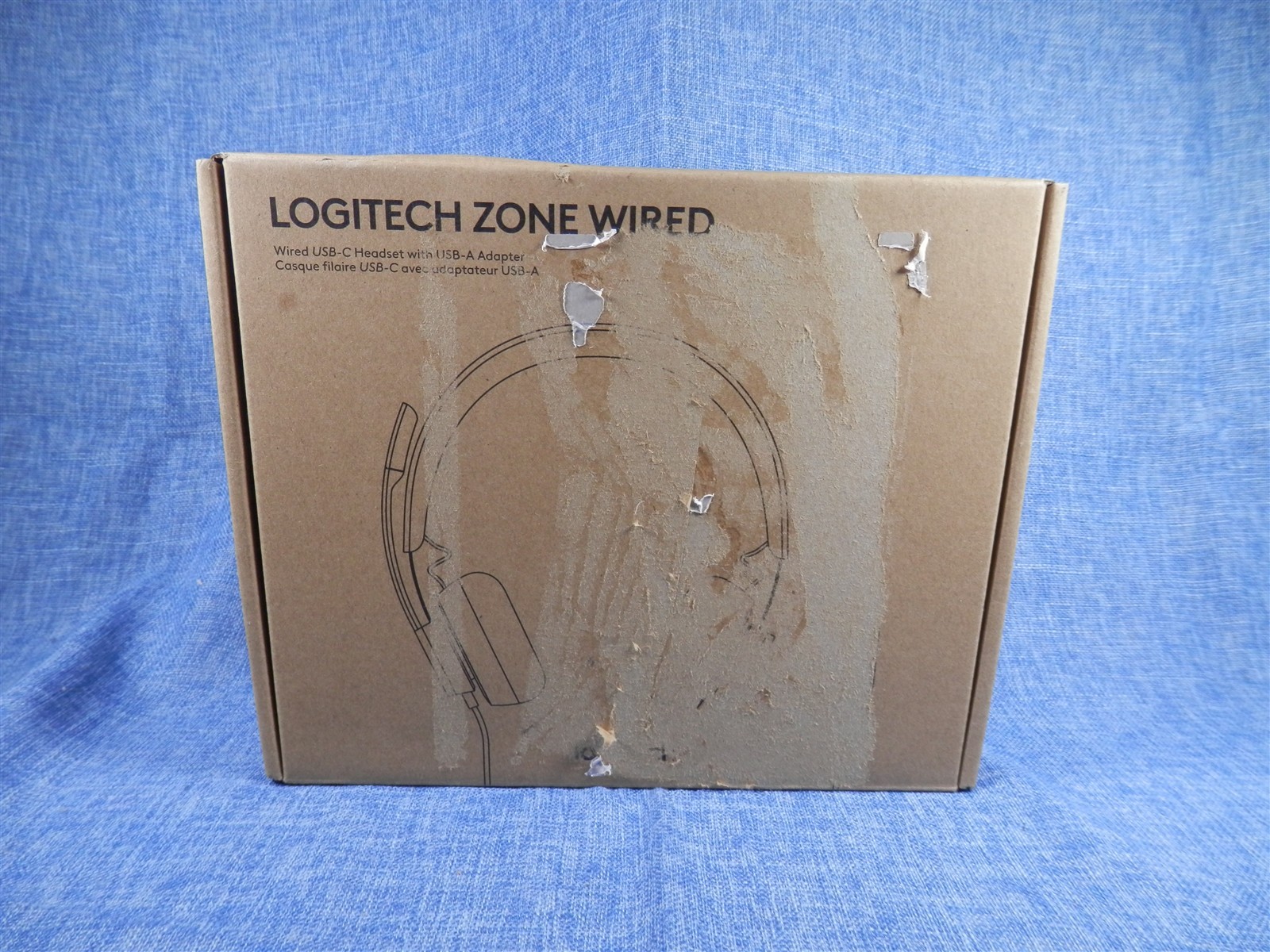 Logitech Zone Wired USB-C Noise Cancelling Headset with USB-A Adapter – OPEN BOX