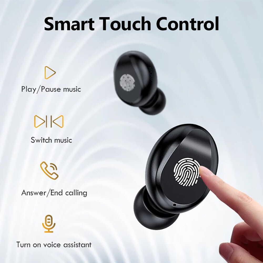 Waterproof Bluetooth 5.0 Earbuds for Iphone Samsung Android Wireless Earphone