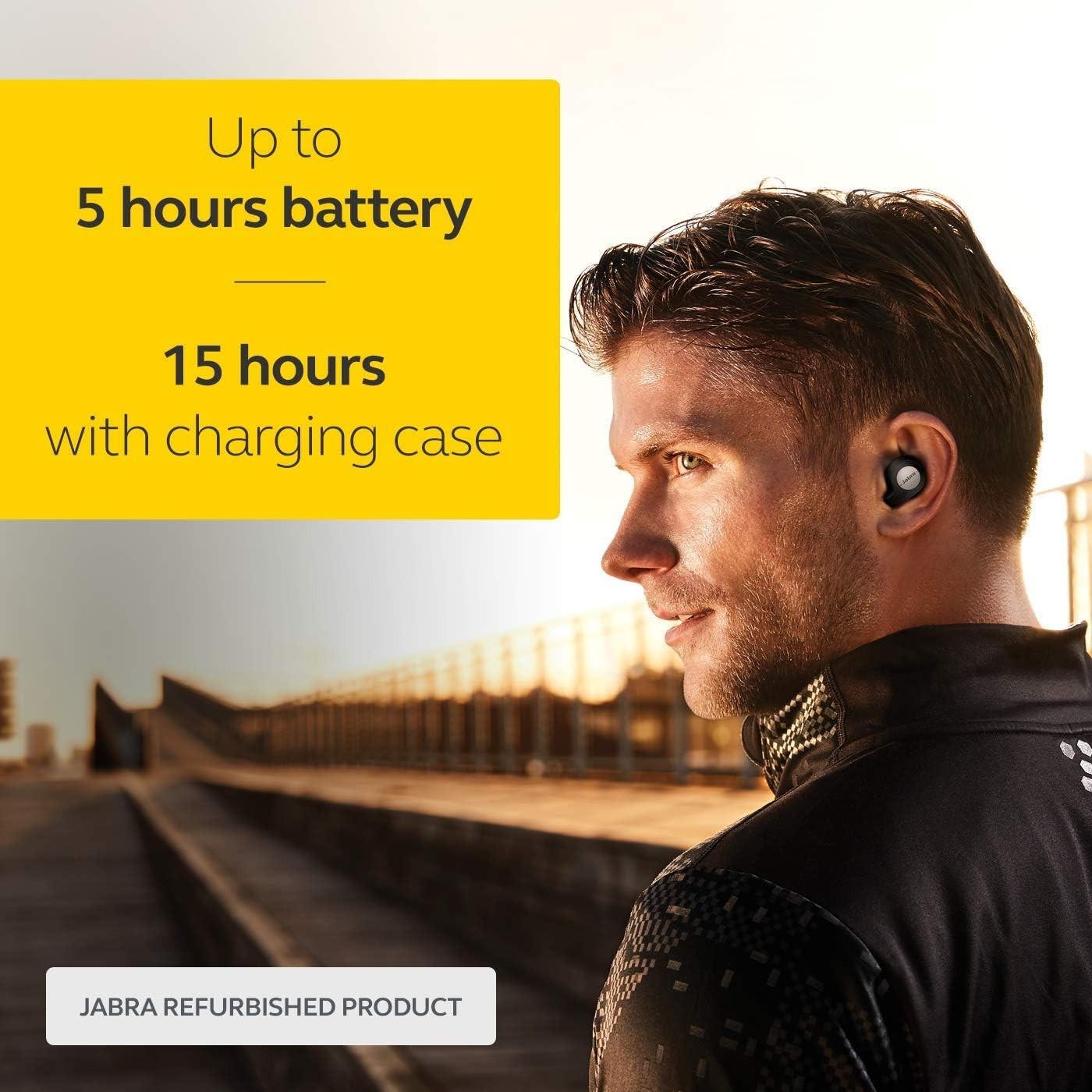 Jabra Elite Active 65t Alexa Enabled True Wireless Sports Earbuds with Charging