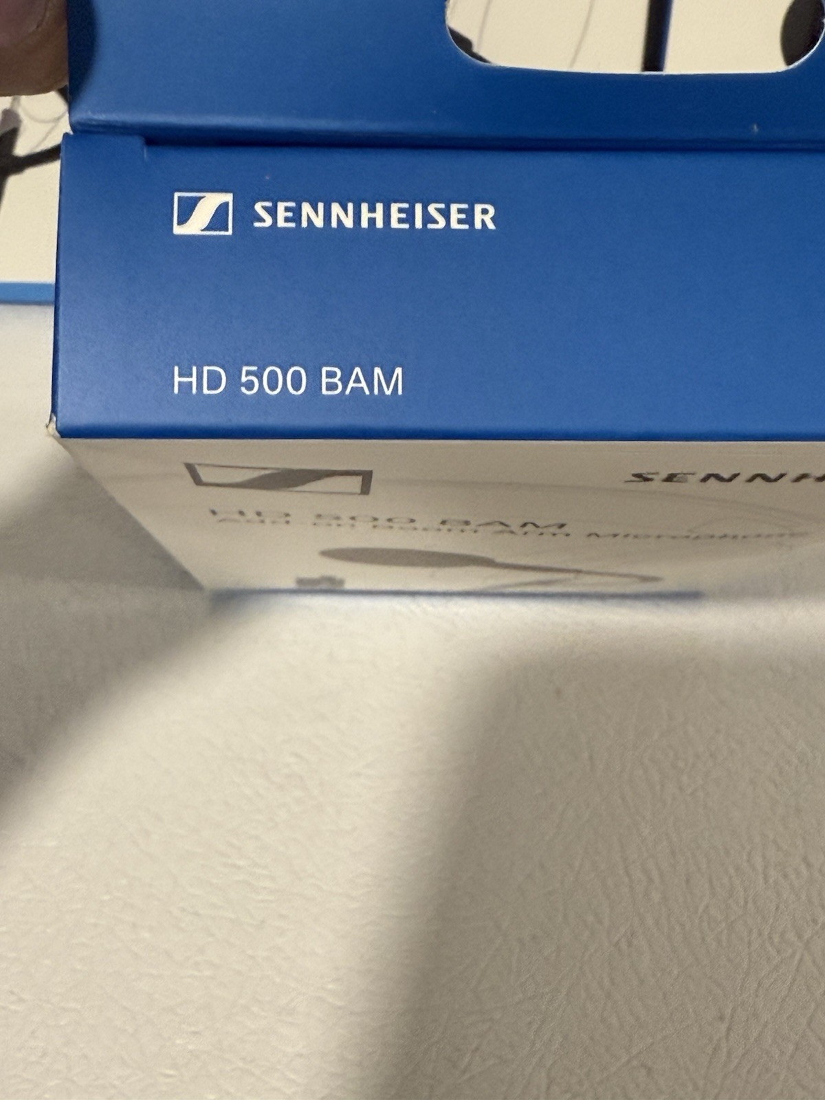 Sennheiser HD 500 BAM Boom Microphone 3.5mm Mute Volume Gaming. NEW