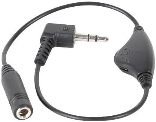 Travel-Friendly In-line Volume Control for 3.5MM Headphones – Water Resistant