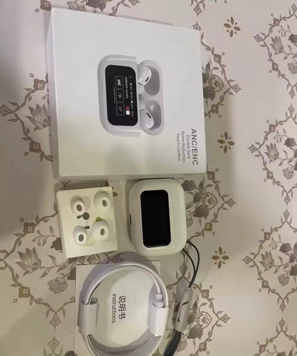 A9 Wireless Earbuds noise cancelling bluetooth Smart touch screen Waterproof
