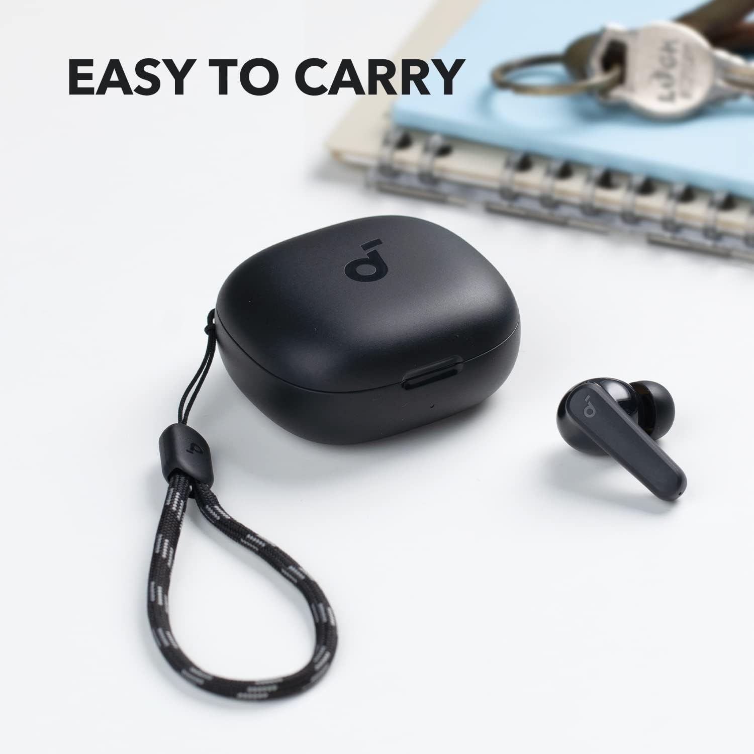 Soundcore by Anker P20i True Wireless Earbuds, 10mm Drivers with Big Black